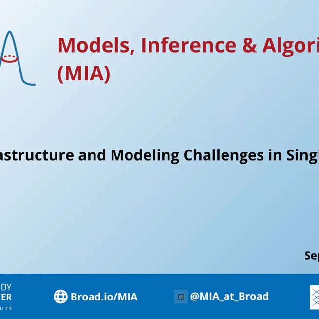 Infrastructure and modeling challenges in single-cell omics